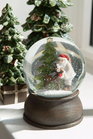Snöglob Tomte/Rådjur Poly