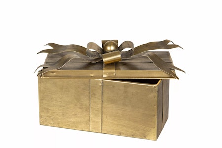 Box Paket Antik Mässing