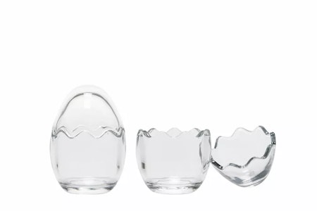Äggskål Glas Candy