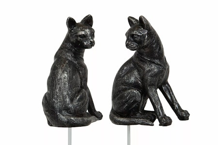 Katt Stick Mörkgrå Poly