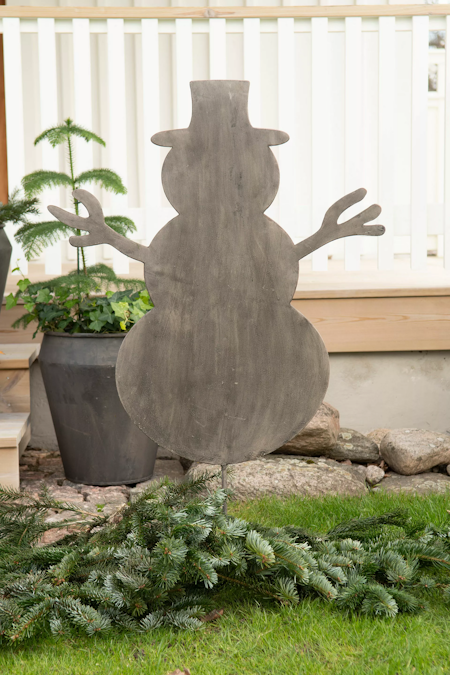 Snögubbe Pinne Metall