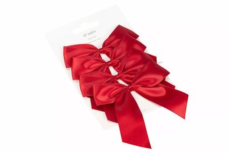 Rosett Satin Röd