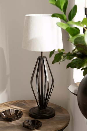 Bordslampa Laurita Antik Brun
