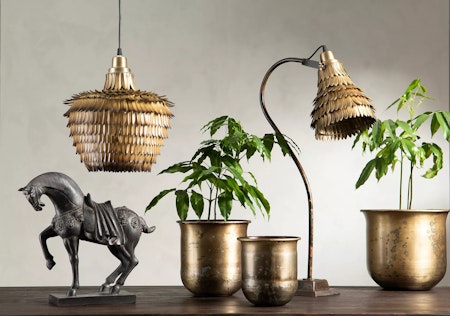 Bordslampa Vilda Antik Mässing