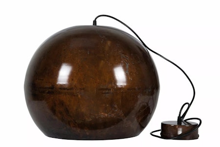 Taklampa Globe Brown Onyx