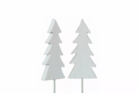 Gran Stick Vit Liten Poly