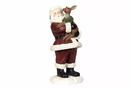 Tomte Med Rådjur Poly