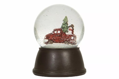 Snöglob Bil/Julgran Poly