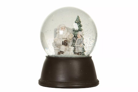 Snöglob Tomte/Barn Grå Poly