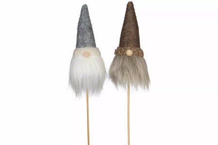 Tomte Stick Grå/Brun Mix