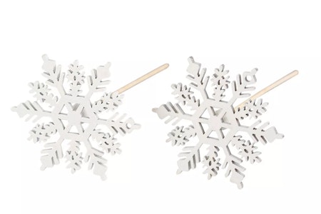 Snöflinga/Stick Vit