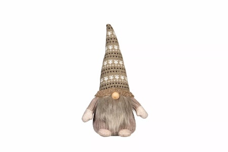 Tomte Natur Sittande