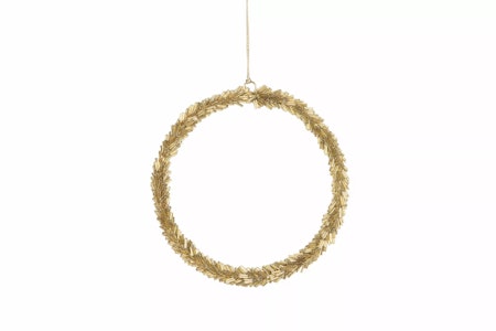 Ring Glaspärlor Guld