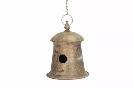 Fågelbo Kvittra Metall Grön