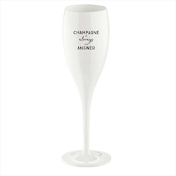 Champagne Is The Answer, Champagneglas