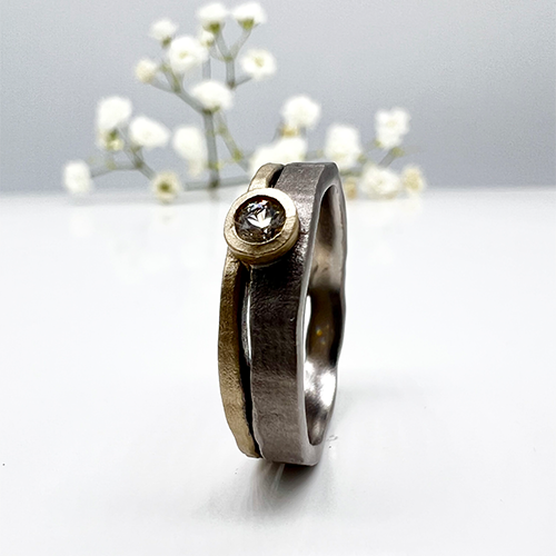 Misty Forest "Source" Ring - Silver