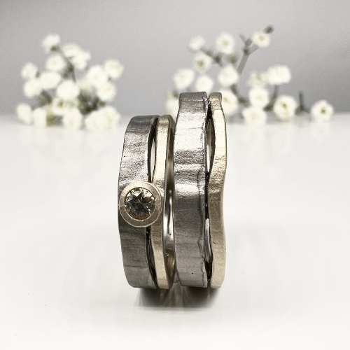 Misty Forest "Source" Ring - Silver