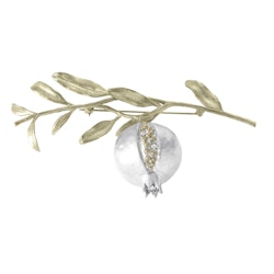 Pomgranate Tree Brosche - Silber