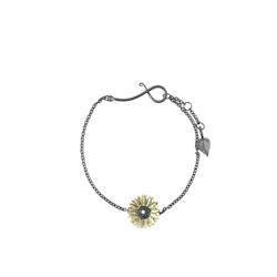 Sunrich Lime Sunflower Armband - Bronze