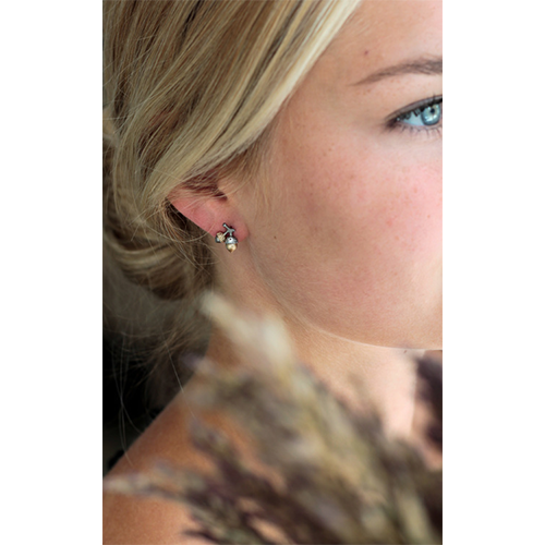 Acorn earrings small new- Bronze