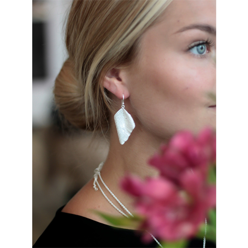 Belle de Louvain Earrings - Silver