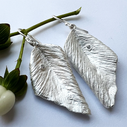 Belle de Louvain Earrings - Silver