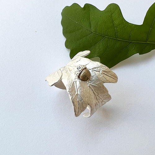 Mighty Oak Ring - Silver