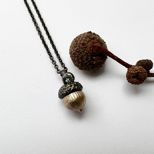 Oak Fruit Necklace