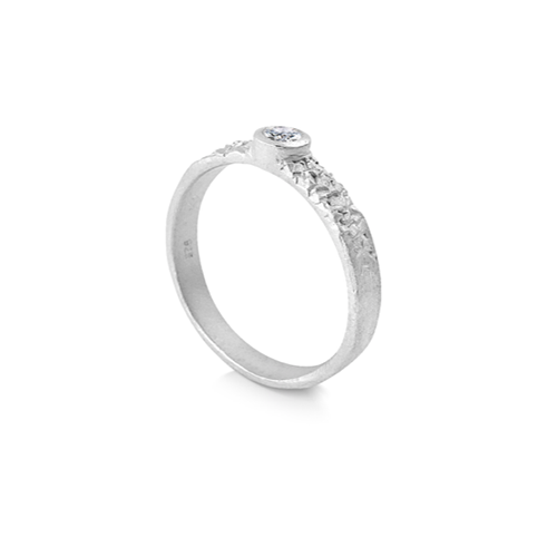 Misty Forest Éclat Ring – Silber