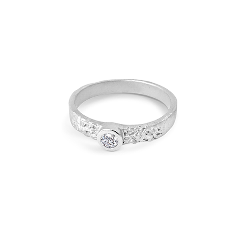 Misty Forest Éclat Ring – Silber