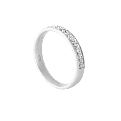Misty Forest Sparkling Ring - Silver