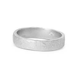 Misty Forest "Jules" Mens Ring - Silver