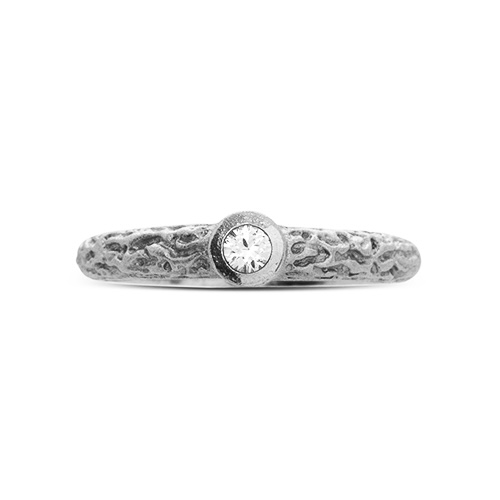 Misty Forest Mizzle Ring- Silver