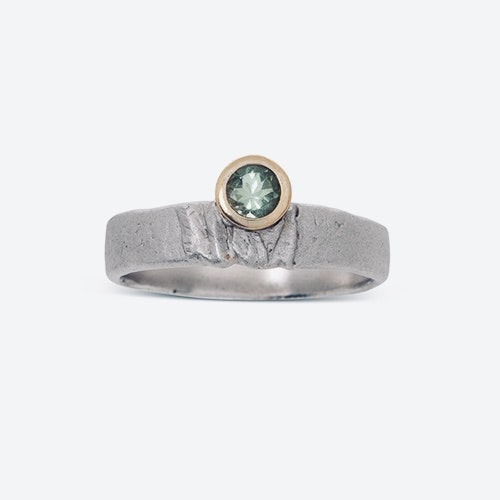 Misty Forest Moonlight Ring- Silver