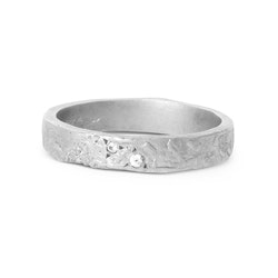 Misty Forest Twinkle Ring - Silver