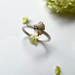 Ichiban Ginkgo Ring - Silver