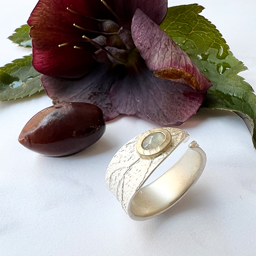 Korfu Olive Ring - Silber