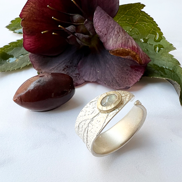 Corfu Olive Ring - Silver