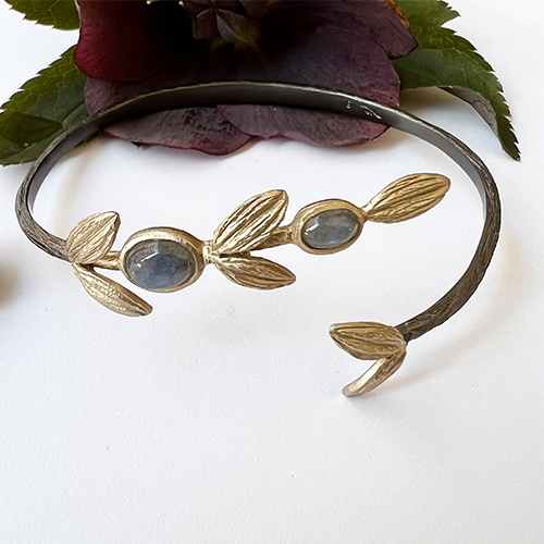 Armband Ios Olive - Brons/Guld