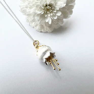 Lily of the Valley Necklace - Silver/Gold