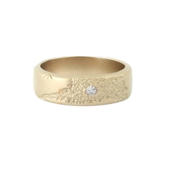 Misty Forest "World" Ring - Förgyllt med 14K Guld