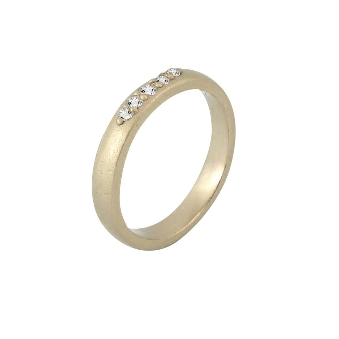 Misty Forest Water Ring - 14 Karat Gold