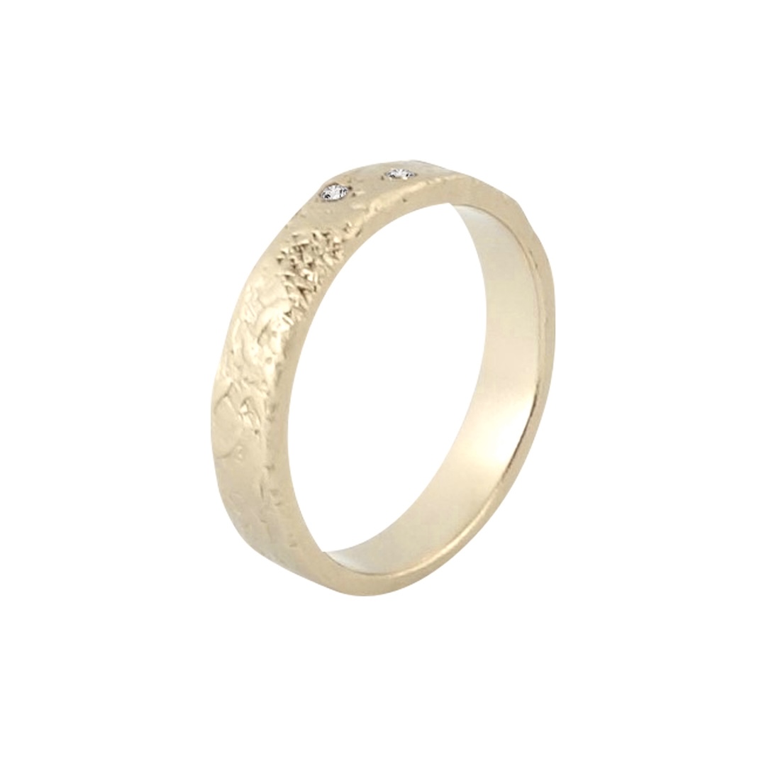Misty Forest Twinkle Ring - 14K Gold