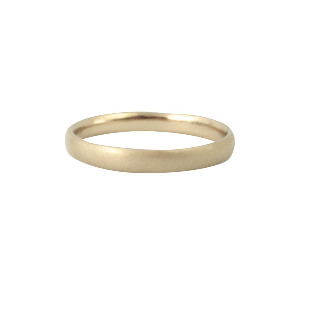 Misty Forest Plain Ring - 14K Gold