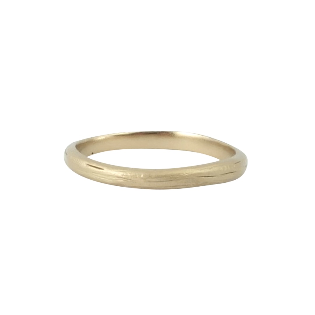 Misty Forest Silk Ring - 14K Gold