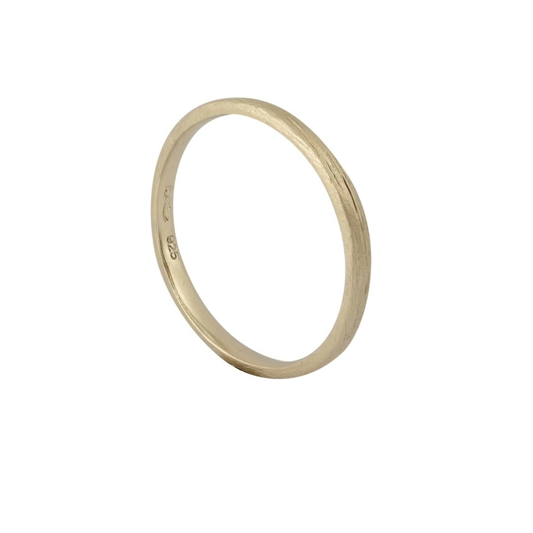 Misty Forest "Mars" Mens Ring - Förgyllt med 14K Guld