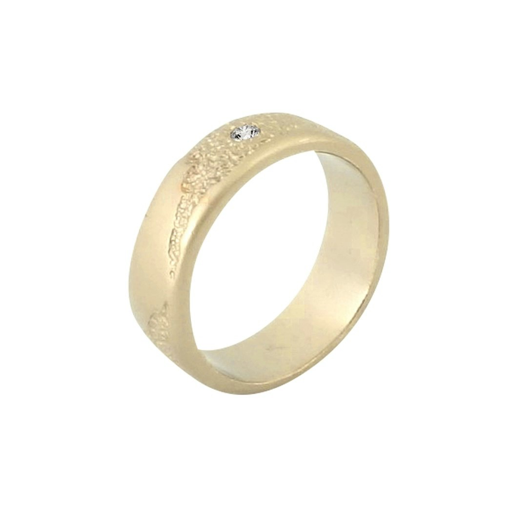 Misty Forest "World" Ring - 18K Naturligt Vitguld