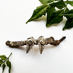 Nantes Fern Earrings - Bronze