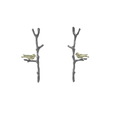 Petite Humble Swallow Earrings - Bronze