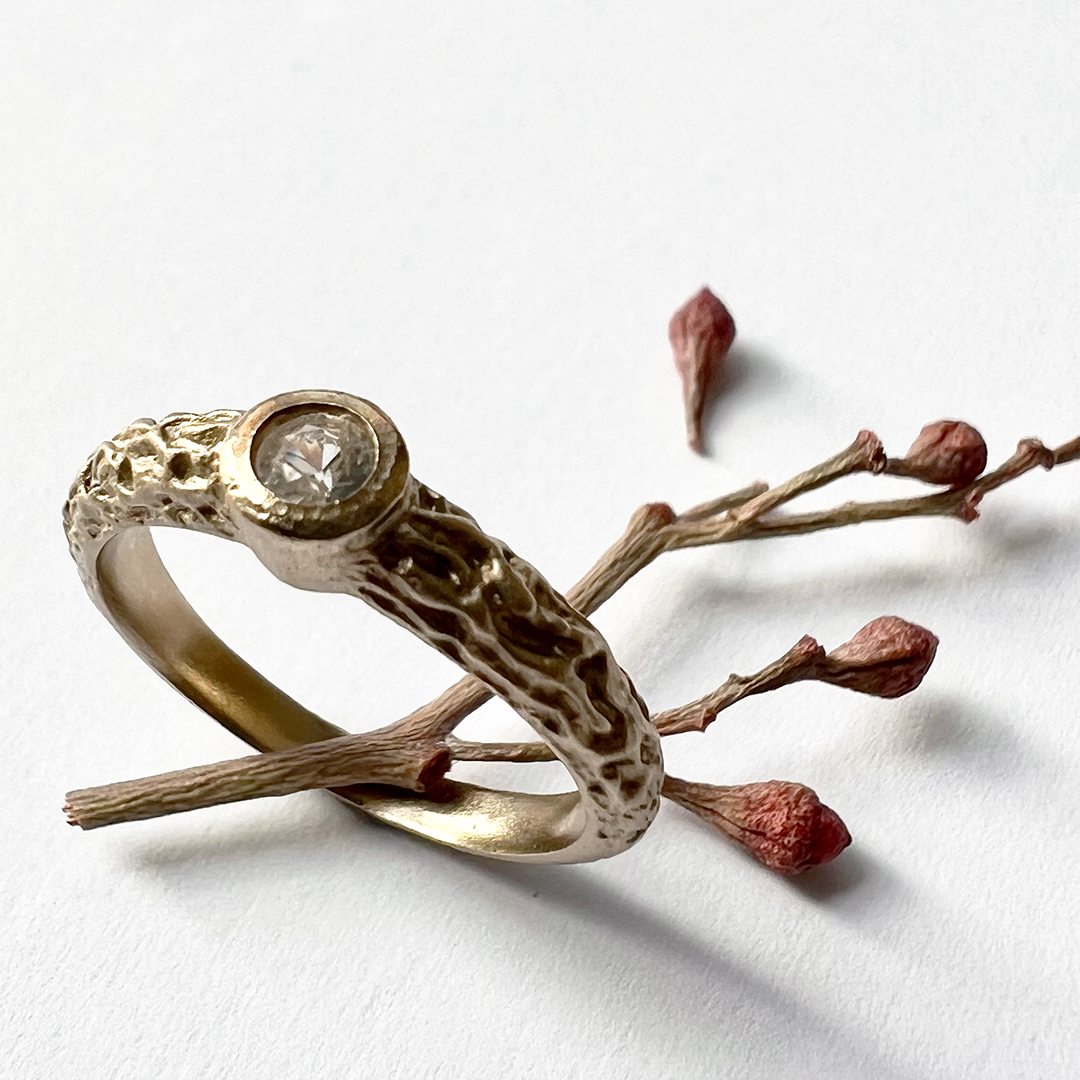 Misty Forest "Mizzle" Ring - 14K guld